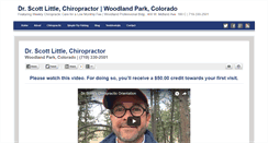 Desktop Screenshot of drscottlittle.com
